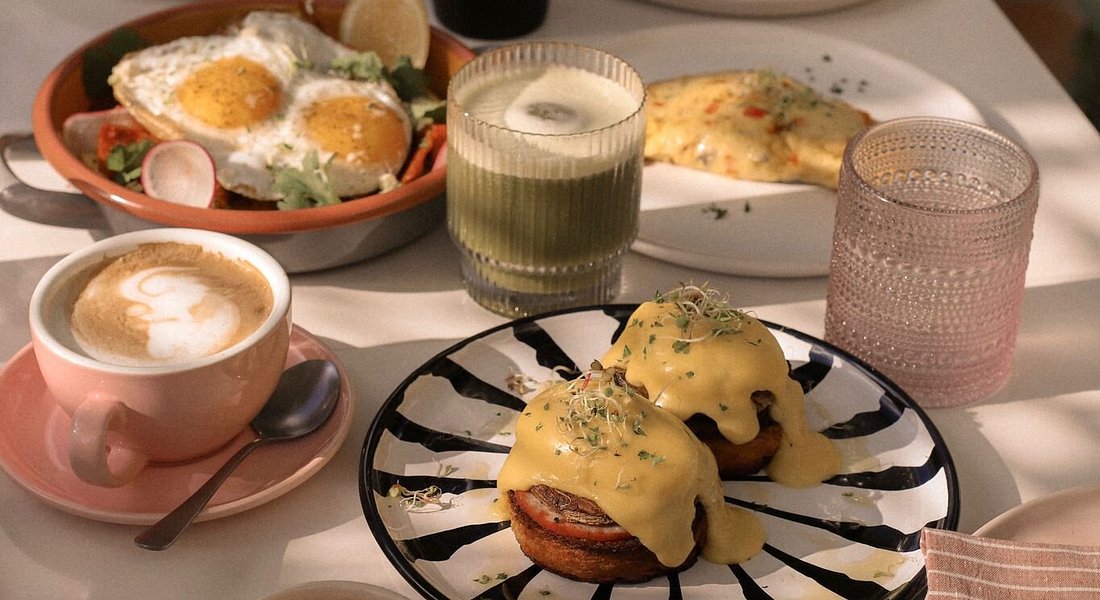 Brunch spread at Ms Pipers Kitchen Seven Mile Beach Grand Cayman