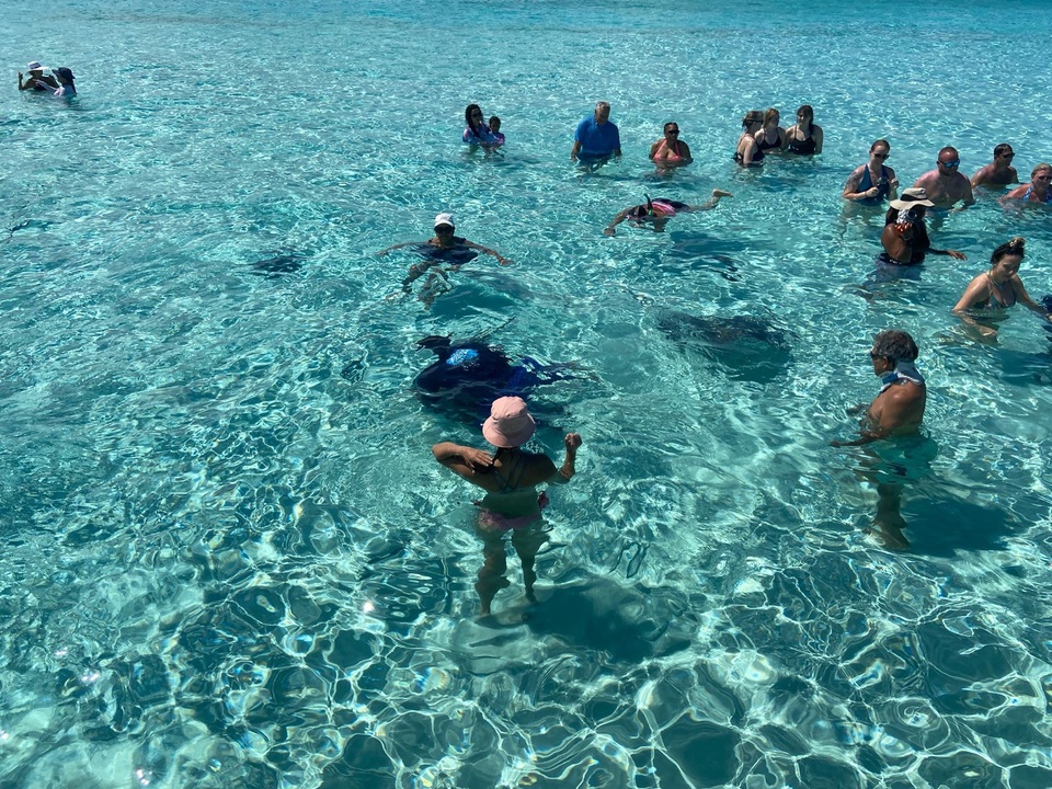 Stingray City, Barrier Reef & Coral Gardens photo 2